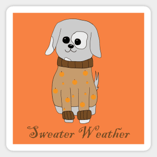 Sweater Weather Sticker